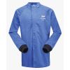 Blue flame-resistant jacket with arc rating 33.2